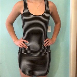 NWT Striped Body-Con Dress